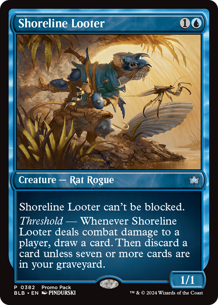 Shoreline Looter [Bloomburrow Promos] | Gamer Loot