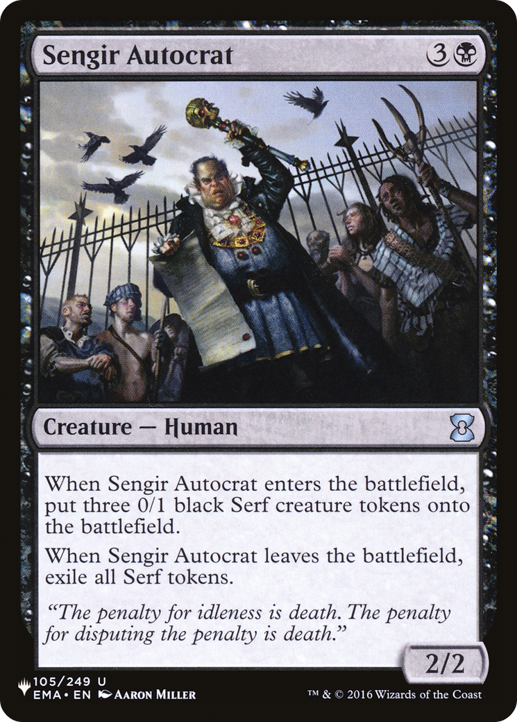 Sengir Autocrat [The List] | Gamer Loot