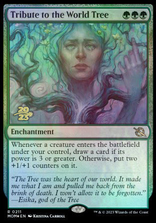 Tribute to the World Tree [March of the Machine Prerelease Promos] | Gamer Loot