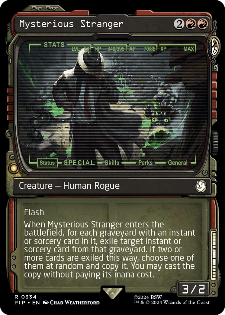 Mysterious Stranger (Showcase) [Fallout] | Gamer Loot