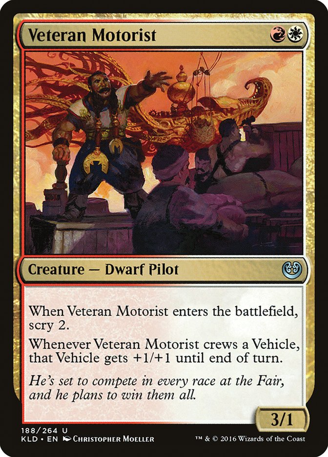 Veteran Motorist [Kaladesh] | Gamer Loot