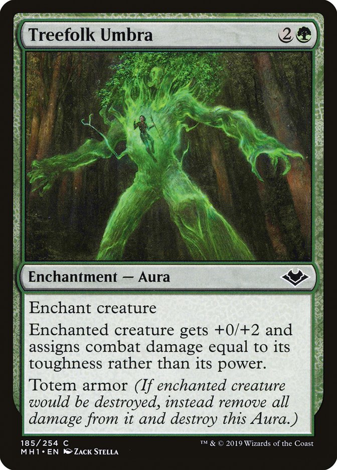 Treefolk Umbra [Modern Horizons] | Gamer Loot