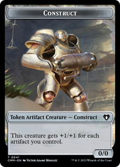 Thopter // Construct (41) Double-Sided Token [Commander Masters Tokens] | Gamer Loot