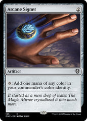 Arcane Signet [Phyrexia: All Will Be One Commander] | Gamer Loot