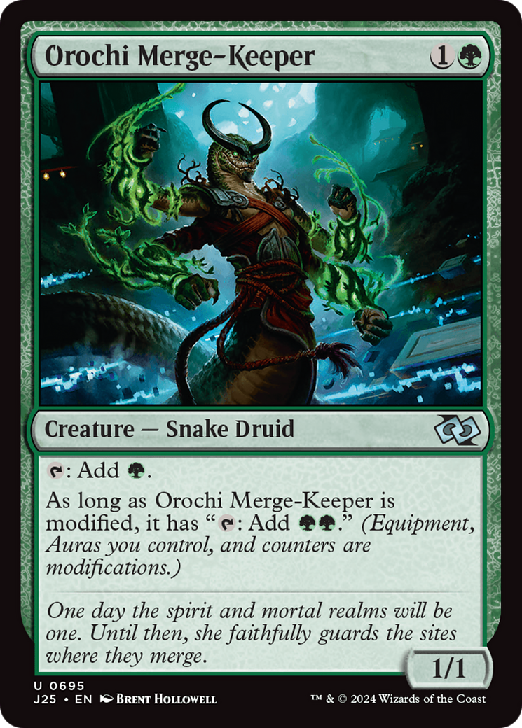 Orochi Merge-Keeper [Foundations Jumpstart] | Gamer Loot