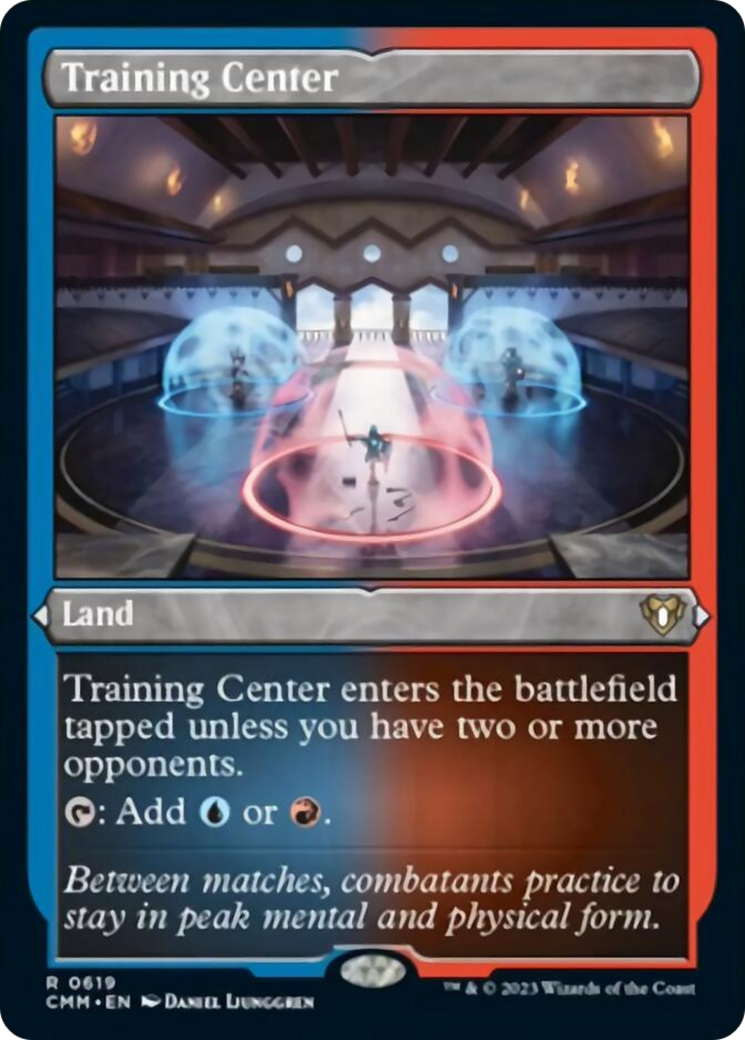 Training Center (Foil Etched) [Commander Masters] | Gamer Loot