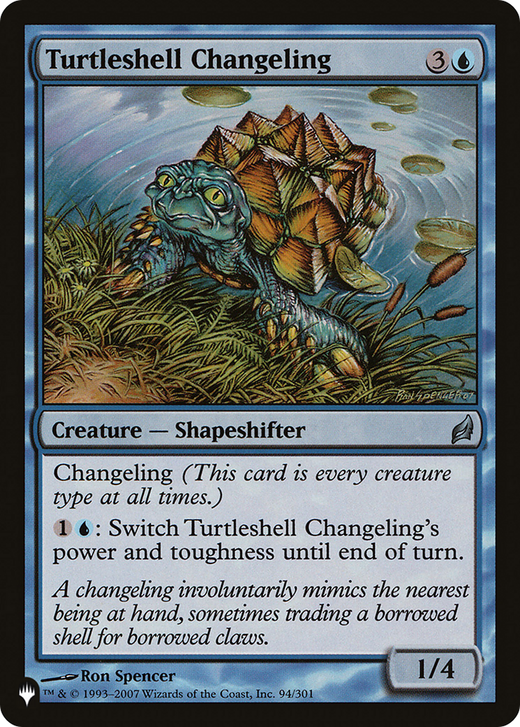 Turtleshell Changeling [The List Reprints] | Gamer Loot