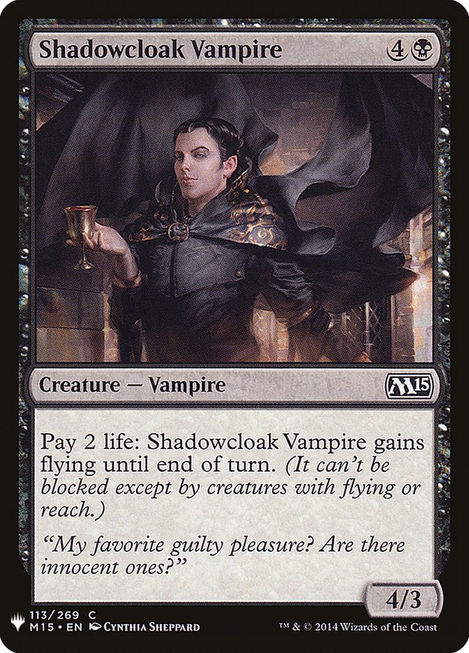 Shadowcloak Vampire [Mystery Booster] | Gamer Loot