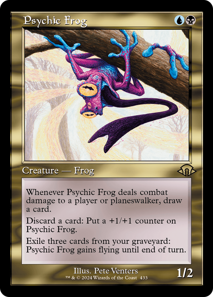 Psychic Frog (Retro) [Modern Horizons 3] | Gamer Loot