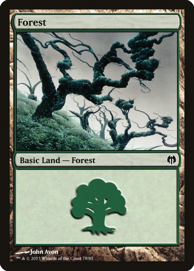 Forest (78) [Duel Decks: Heroes vs. Monsters] | Gamer Loot