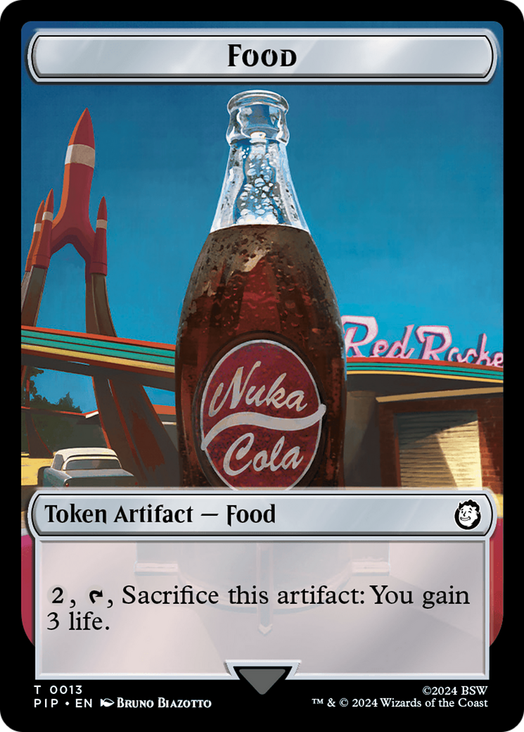 Food (0013) // Copy Double-Sided Token [Fallout Tokens] | Gamer Loot