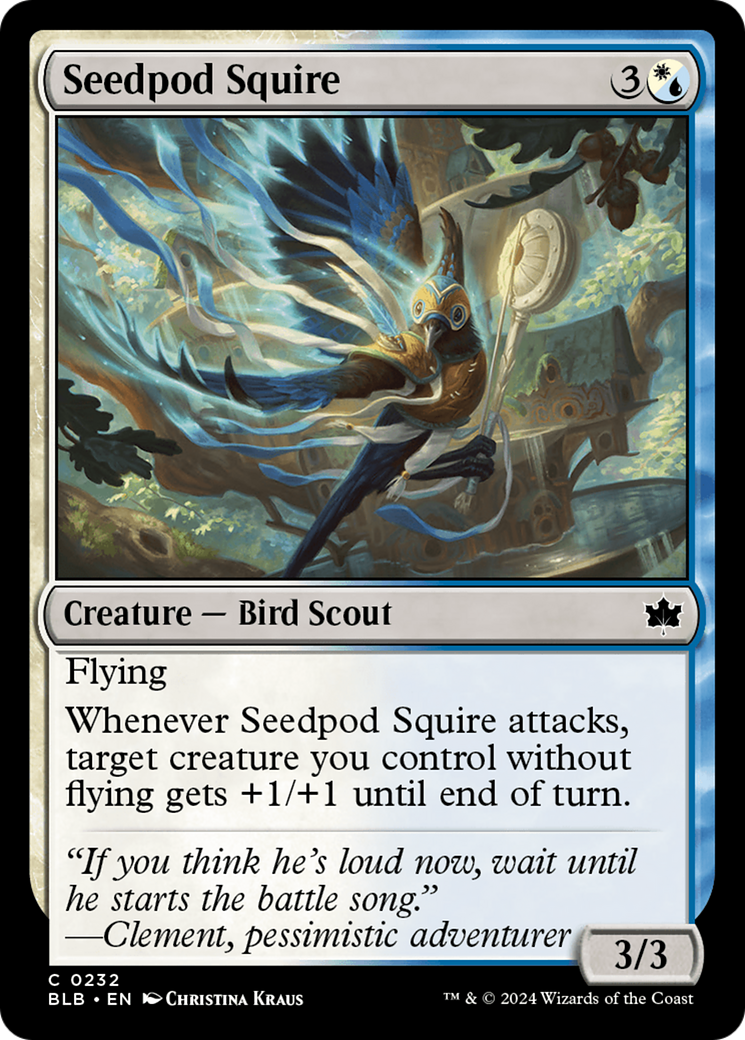 Seedpod Squire [Bloomburrow] | Gamer Loot