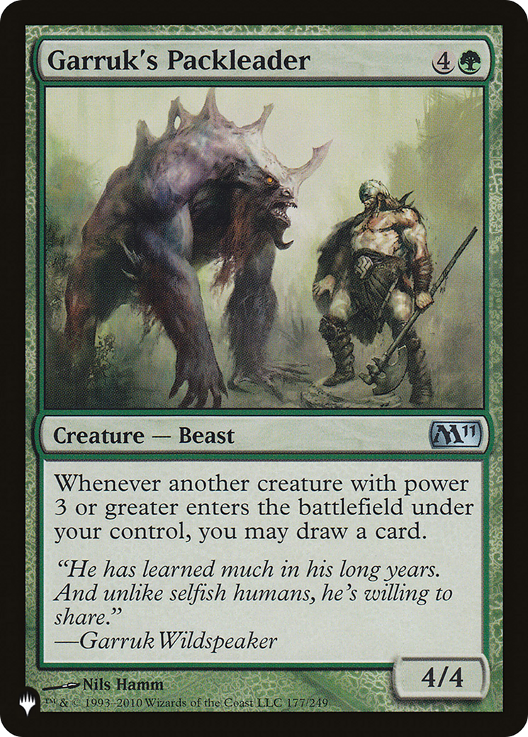 Garruk's Packleader [The List] | Gamer Loot