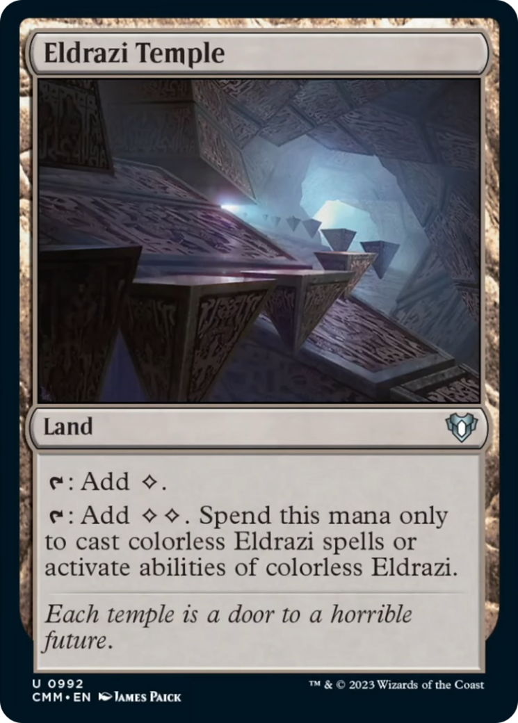 Eldrazi Temple [Commander Masters] | Gamer Loot