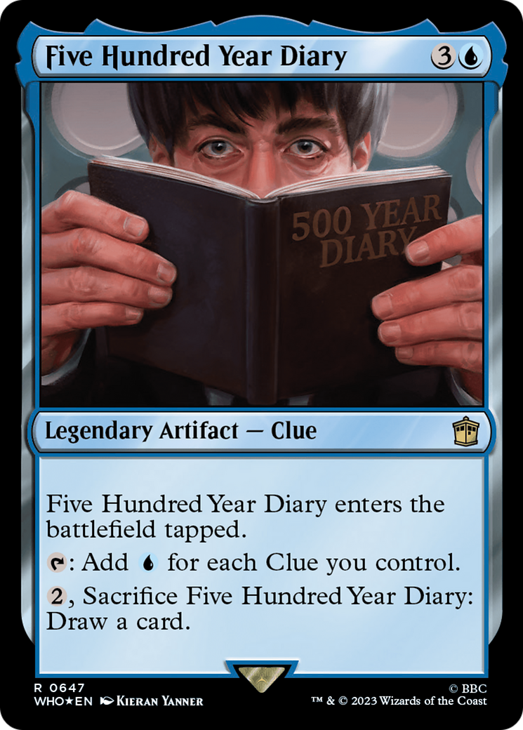 Five Hundred Year Diary (Surge Foil) [Doctor Who] | Gamer Loot