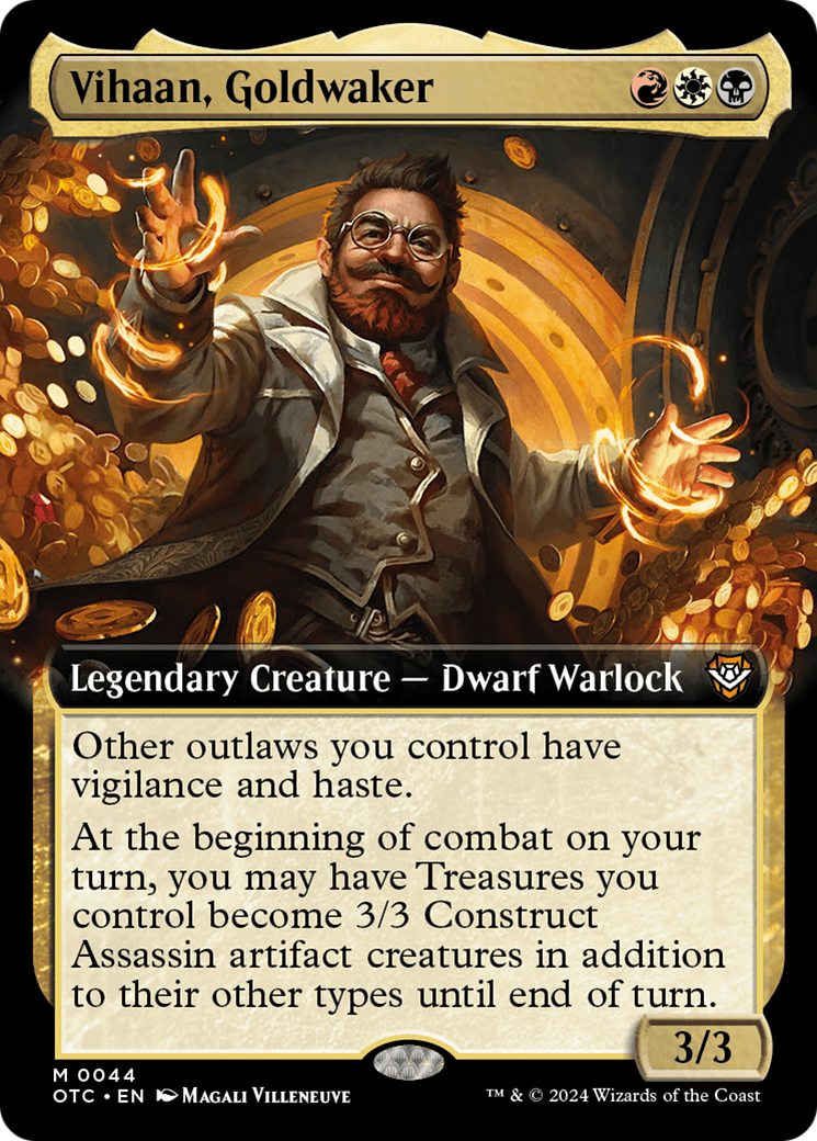 Vihaan, Goldwaker (Extended Art) [Outlaws of Thunder Junction Commander] | Gamer Loot