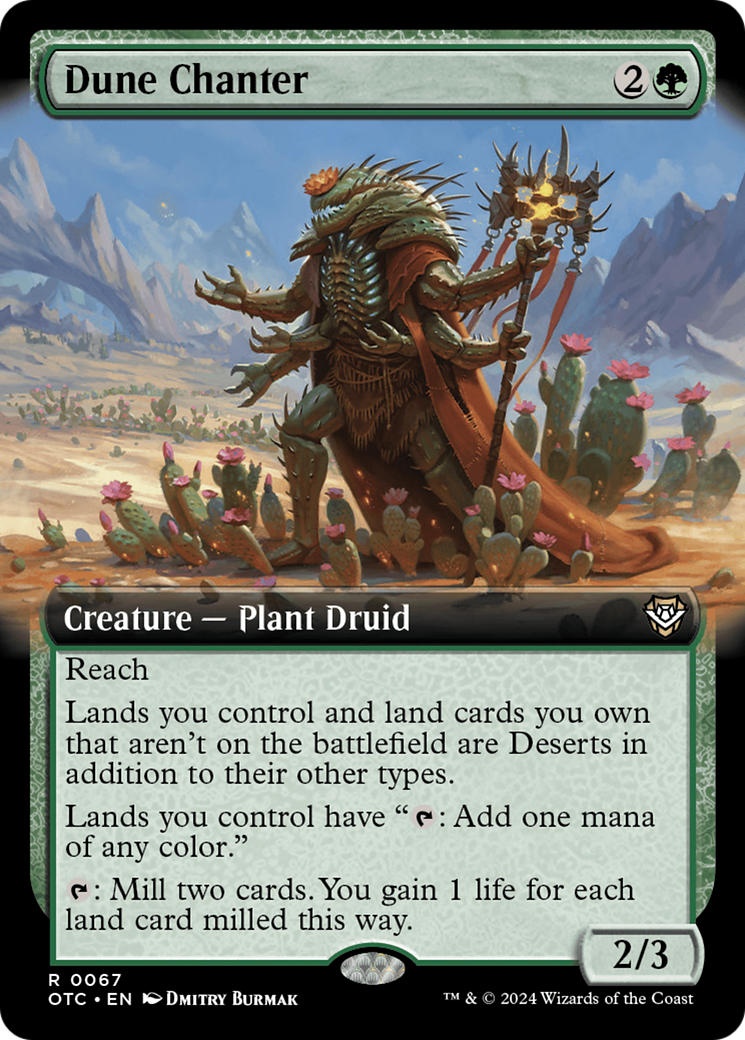 Dune Chanter (Extended Art) [Outlaws of Thunder Junction Commander] | Gamer Loot