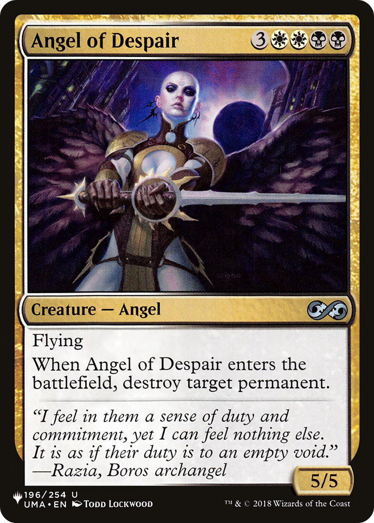 Angel of Despair [The List Reprints] | Gamer Loot