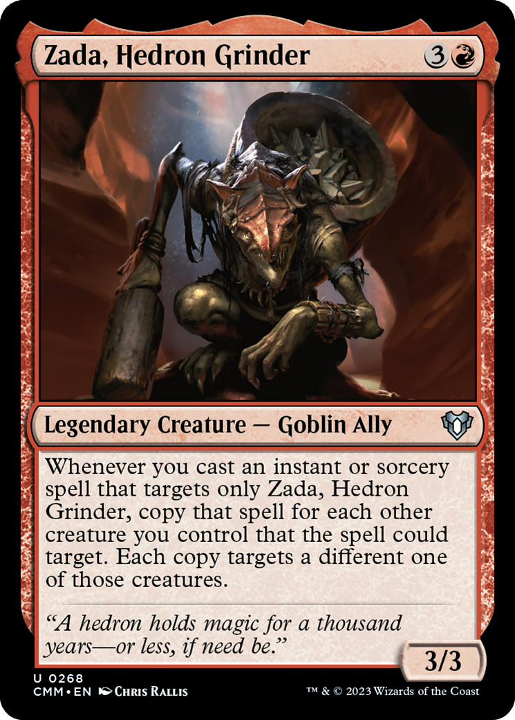 Zada, Hedron Grinder [Commander Masters] | Gamer Loot