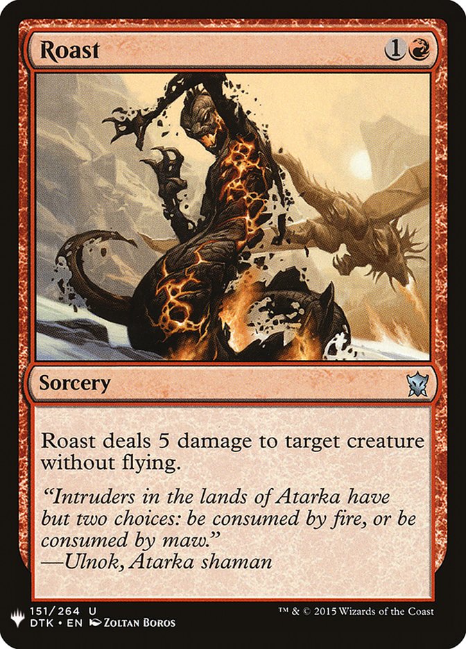 Roast [Mystery Booster] | Gamer Loot