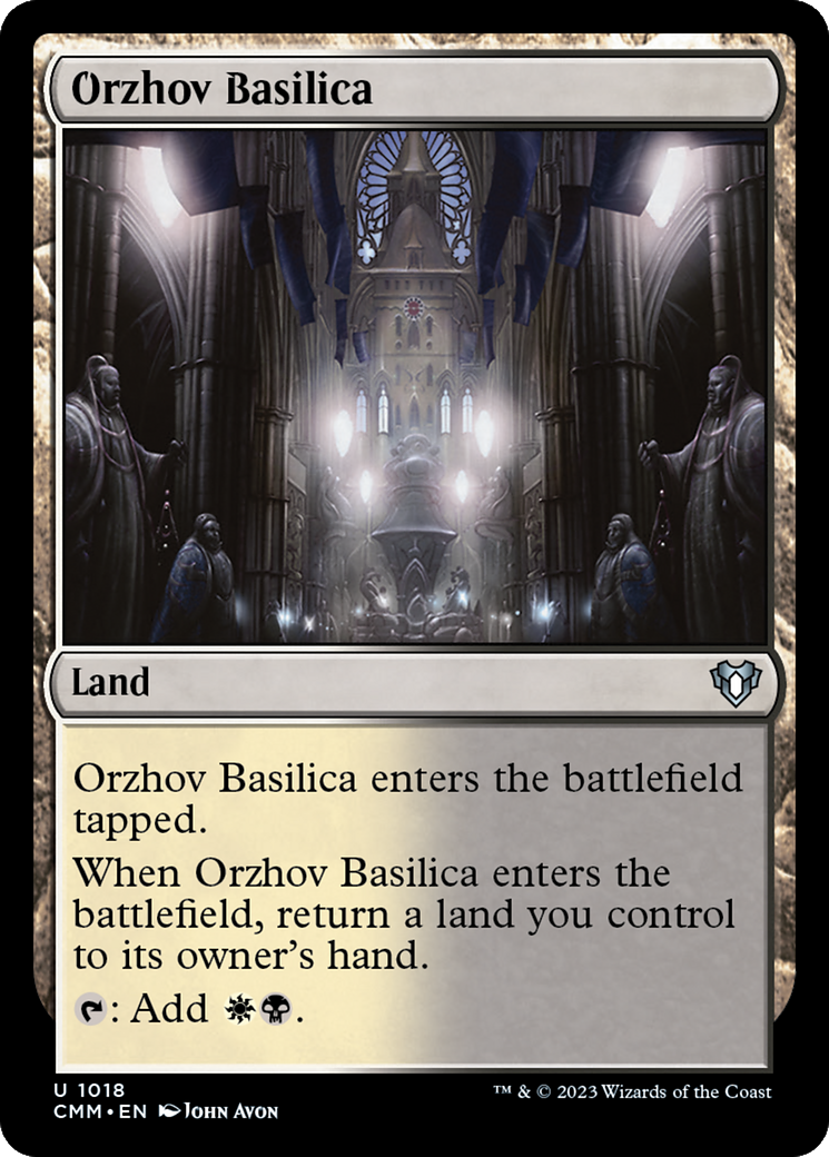 Orzhov Basilica [Commander Masters] | Gamer Loot