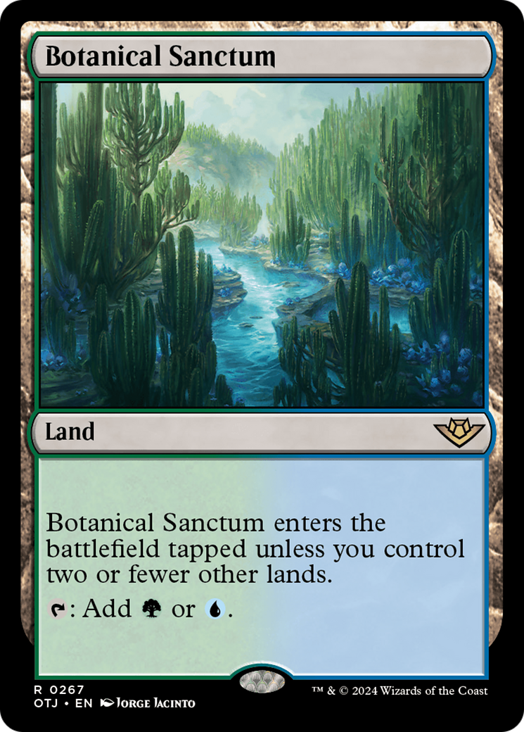 Botanical Sanctum [Outlaws of Thunder Junction] | Gamer Loot