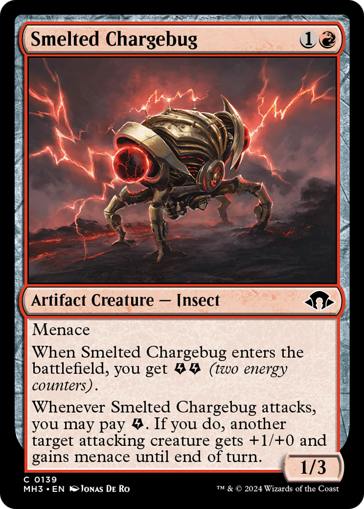 Smelted Chargebug [Modern Horizons 3] | Gamer Loot