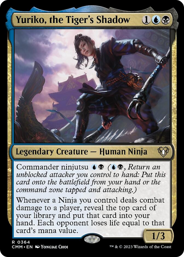 Yuriko, the Tiger's Shadow [Commander Masters] | Gamer Loot