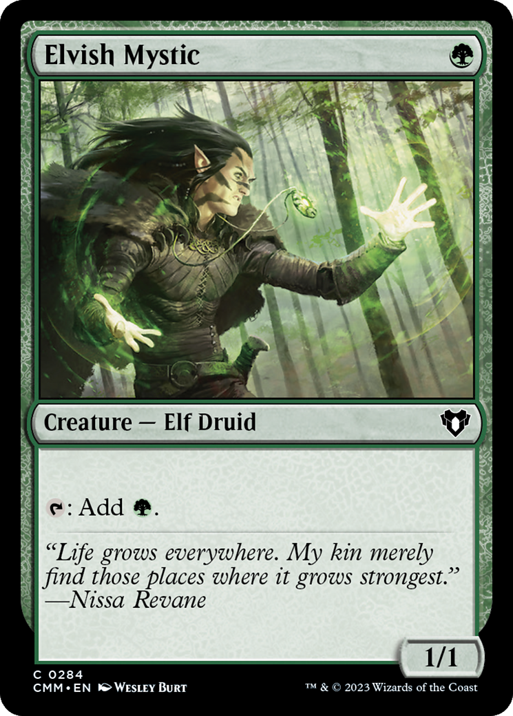 Elvish Mystic [Commander Masters] | Gamer Loot