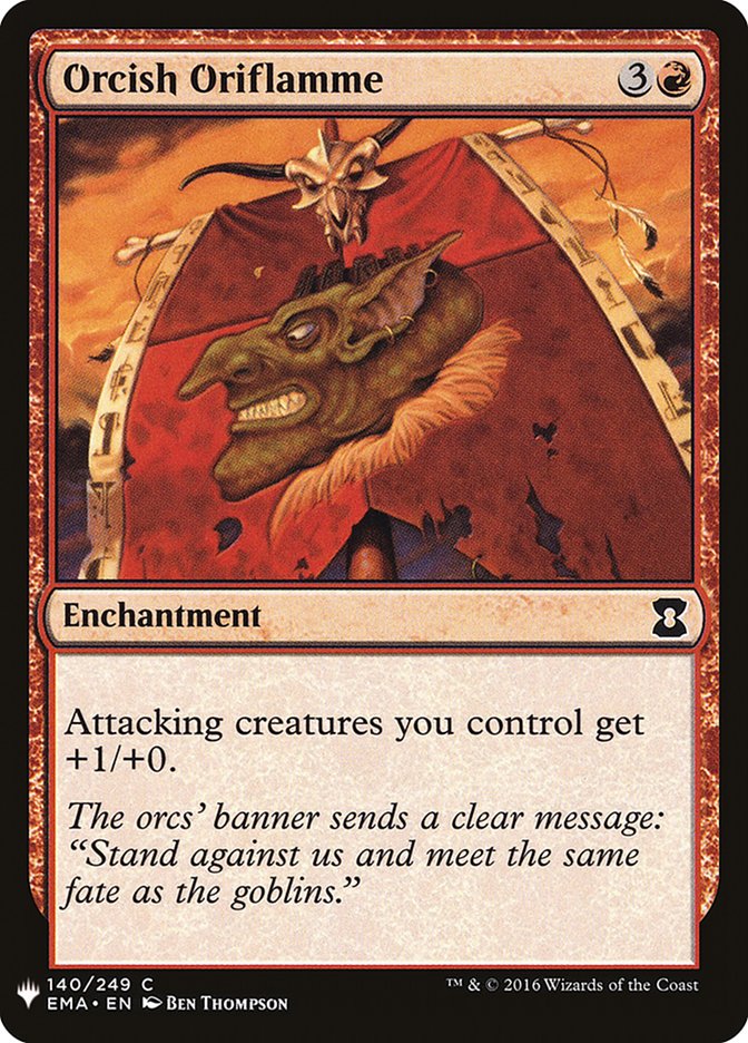 Orcish Oriflamme [Mystery Booster] | Gamer Loot