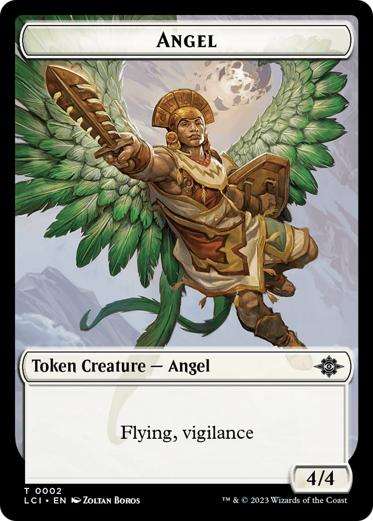 Angel Token [The Lost Caverns of Ixalan Tokens] | Gamer Loot