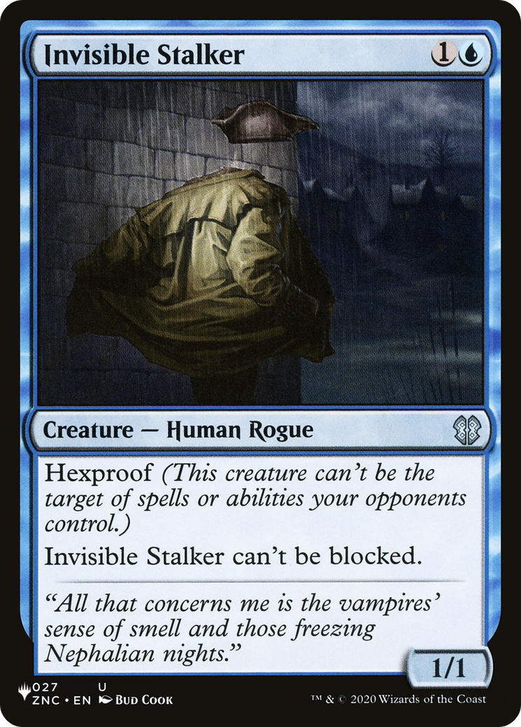 Invisible Stalker (ZNC) [The List Reprints] | Gamer Loot