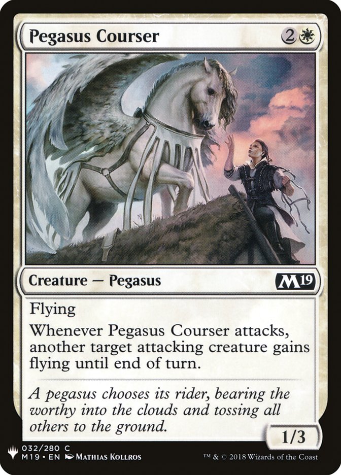 Pegasus Courser [Mystery Booster] | Gamer Loot