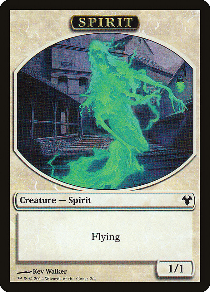 Myr // Spirit Double-Sided Token [Modern Event Deck 2014 Tokens] | Gamer Loot