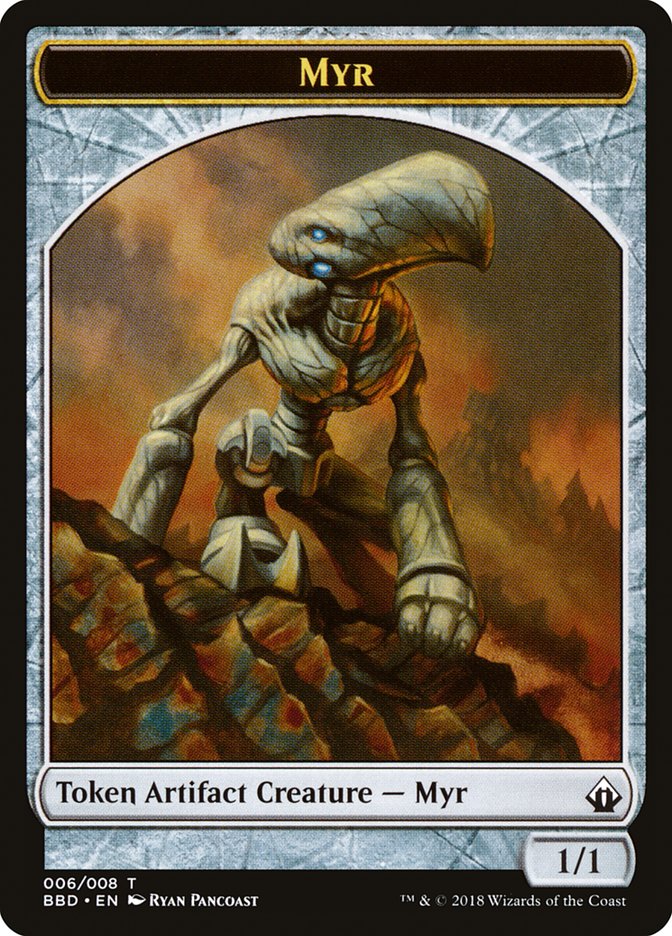 Myr Token [Battlebond Tokens] | Gamer Loot