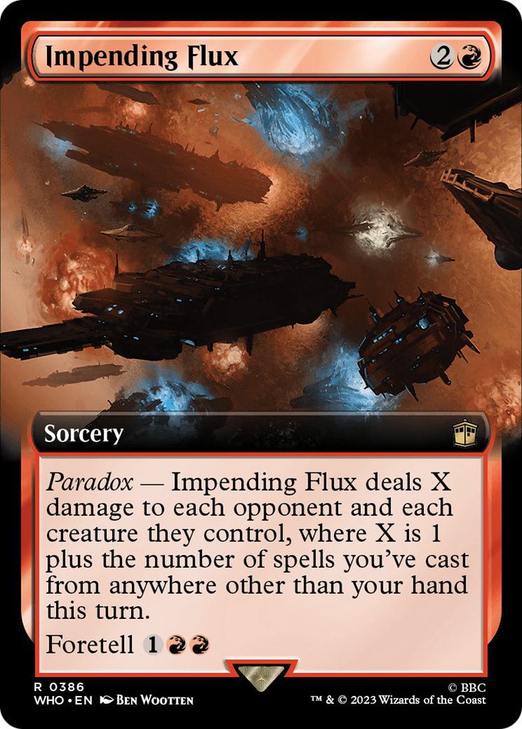 Impending Flux (Extended Art) [Doctor Who] | Gamer Loot