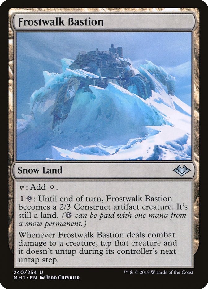 Frostwalk Bastion [Modern Horizons] | Gamer Loot