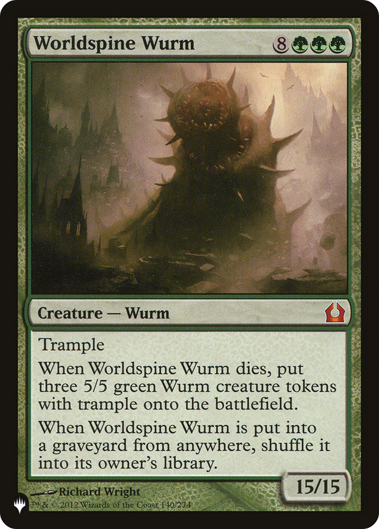 Worldspine Wurm [The List] | Gamer Loot