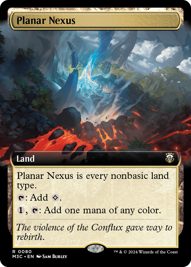 Planar Nexus (Extended Art) [Modern Horizons 3 Commander] | Gamer Loot