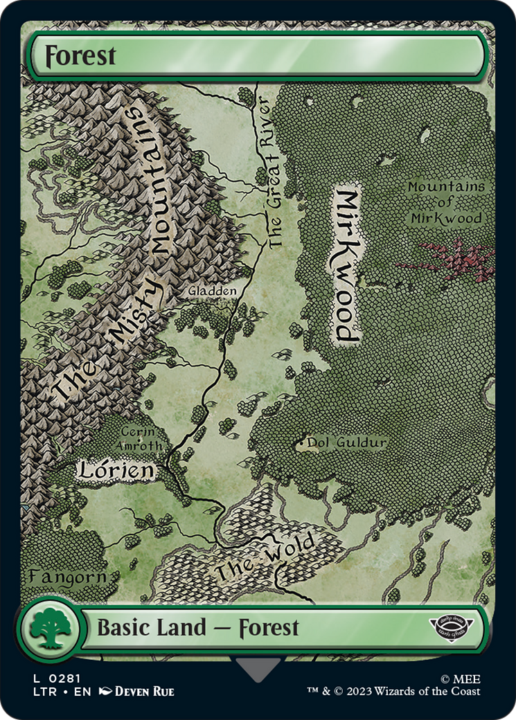 Forest (281) [The Lord of the Rings: Tales of Middle-Earth] | Gamer Loot