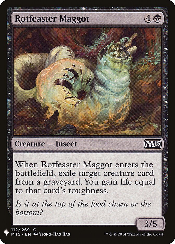 Rotfeaster Maggot [Mystery Booster] | Gamer Loot