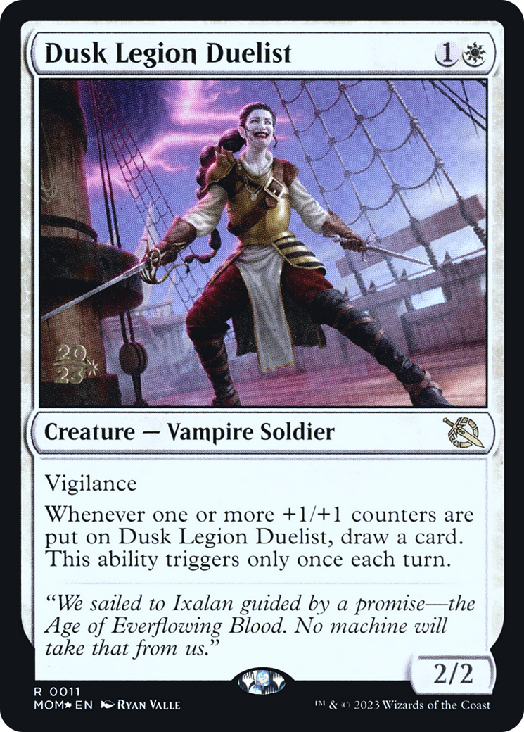 Dusk Legion Duelist [March of the Machine Prerelease Promos] | Gamer Loot