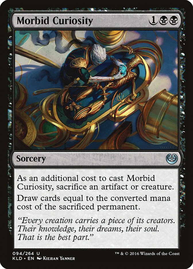 Morbid Curiosity [Kaladesh] | Gamer Loot