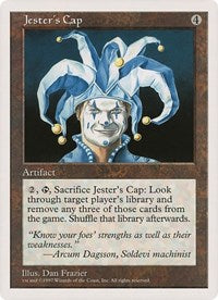 Jester's Cap (Oversized) [Oversize Cards] | Gamer Loot