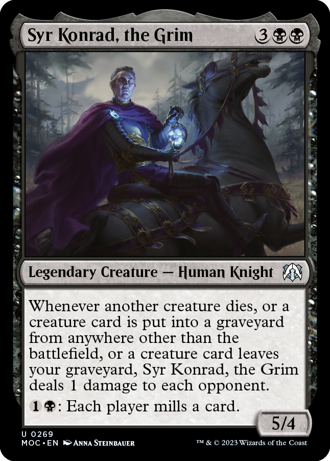 Syr Konrad, the Grim [March of the Machine Commander] | Gamer Loot