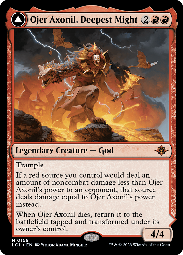 Ojer Axonil, Deepest Might // Temple of Power [The Lost Caverns of Ixalan] | Gamer Loot