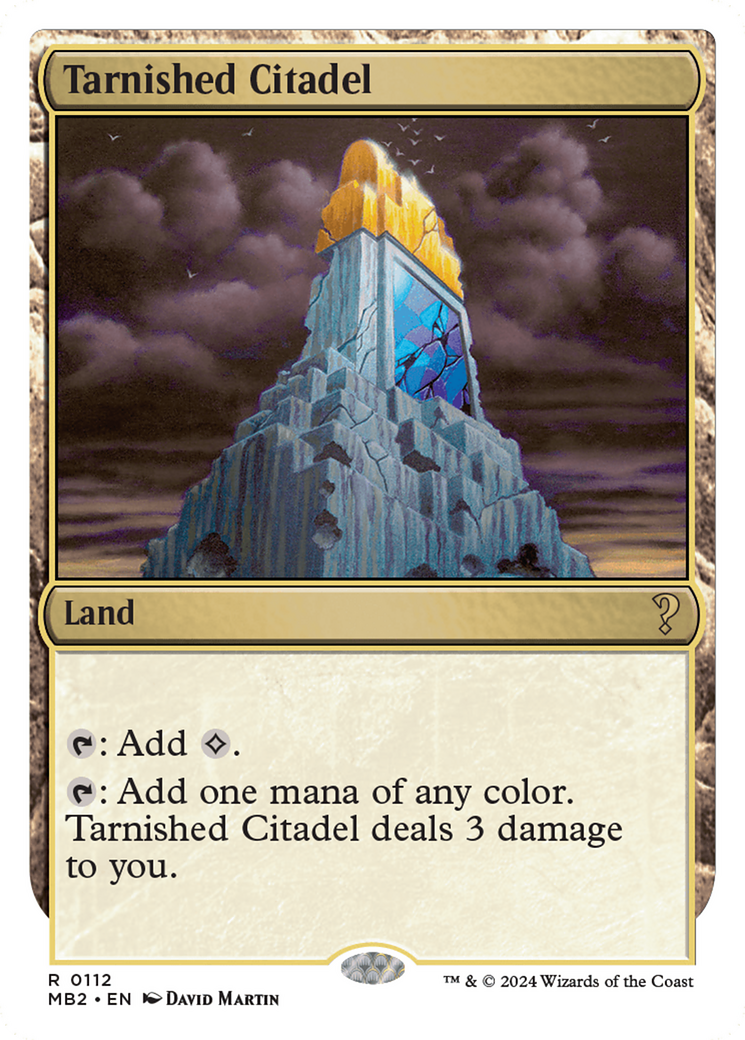 Tarnished Citadel (White Border) [Mystery Booster 2] | Gamer Loot