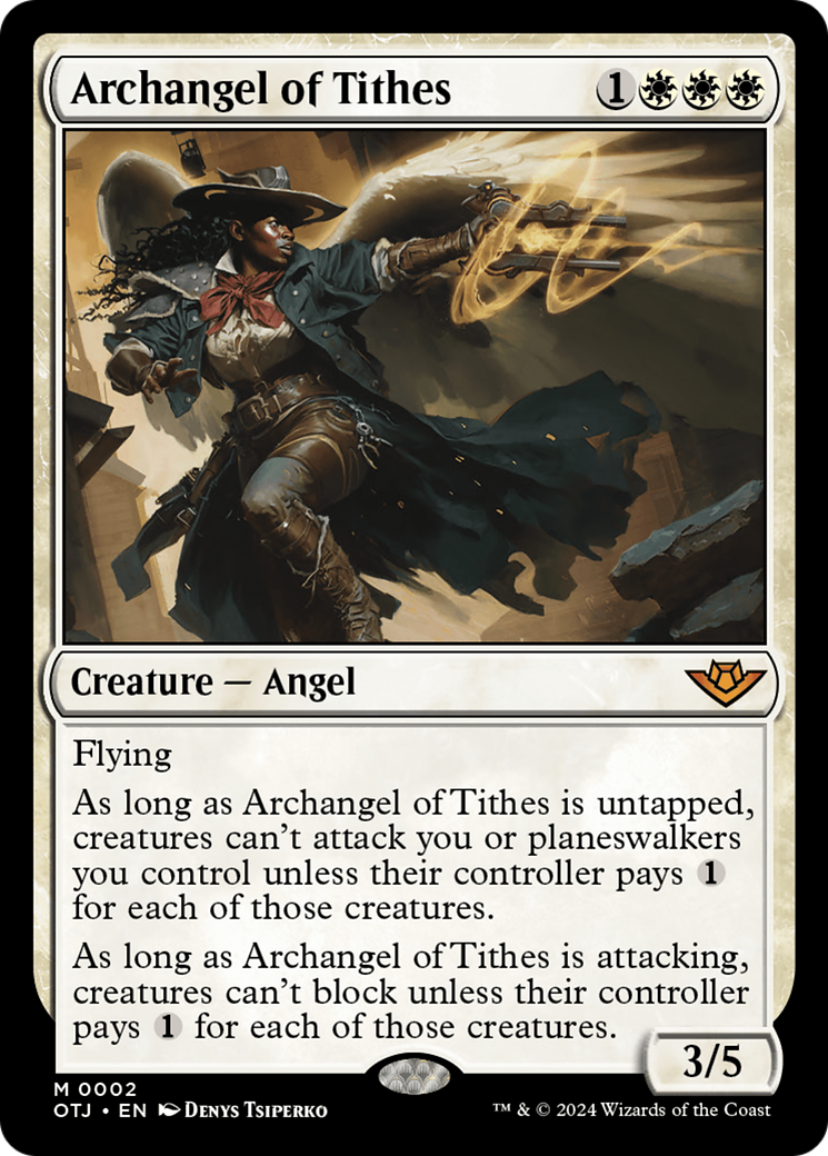 Archangel of Tithes [Outlaws of Thunder Junction] | Gamer Loot