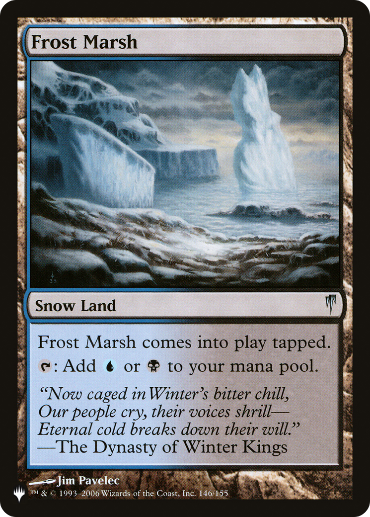 Frost Marsh [The List Reprints] | Gamer Loot