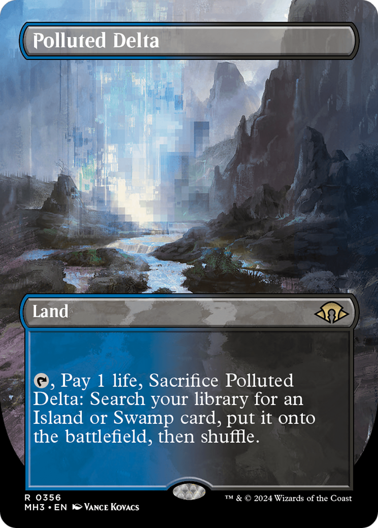 Polluted Delta (Borderless) [Modern Horizons 3] | Gamer Loot